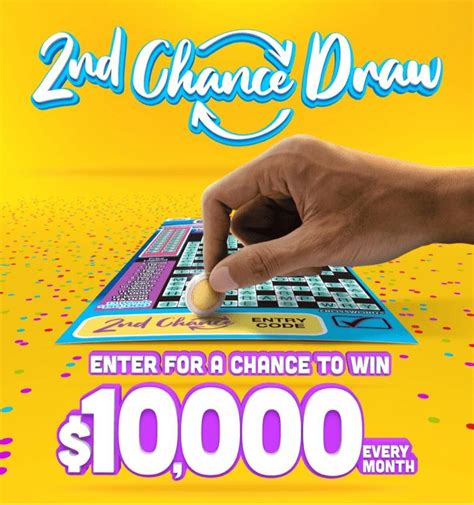 2nd chance draw scratchies